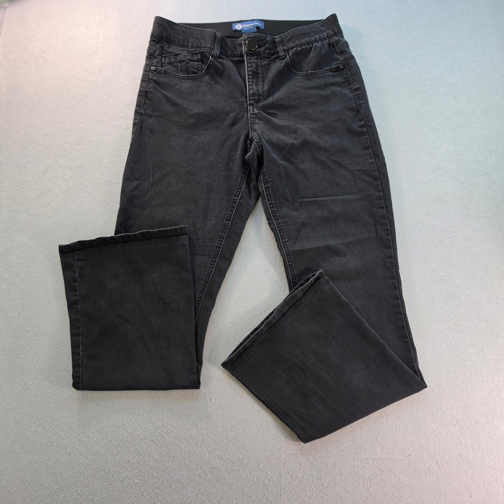 Democracy Absolution Bootcut Jeans 8P Faded Black Stretch Petite BP1221S9SL